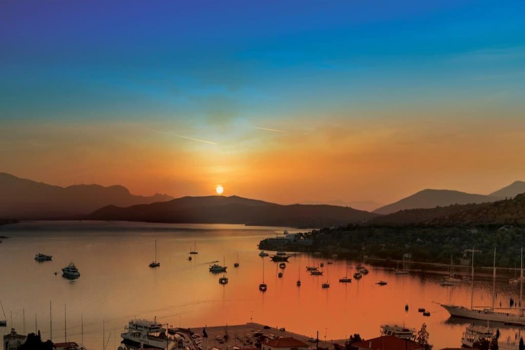 Villa Euphoria, Poros - Greece Poros Town المظهر الخارجي الصورة
